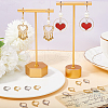 SOFPLATE 2 Colors 304 Stainless Steel Leverback Earring Findings STAS-SP0001-08A-4