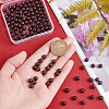 Olycraft 2 Strands Natural Garnet Beads Strands G-OC0002-37-3