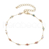 304 Stainless Steel Satellite Chains Bracelets for Women BJEW-JB11814-3