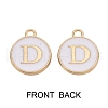 Golden Plated Alloy Charms ENAM-SZ0001-25A-D-2