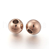 Ion Plating(IP) Round 304 Stainless Steel Beads STAS-G130-60RG-2
