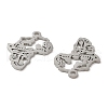 Non-Tarnish 304 Stainless Steel Pendants STAS-J042-32P-2