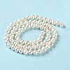 Natural Cultured Freshwater Pearl Beads Strands PEAR-E018-55-3