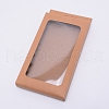 Foldable Creative Kraft Paper Box CON-WH0073-91B-01-3