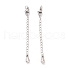 925 Sterling Silver Chain Extenders STER-D036-40AS-1