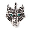 304 Stainless Steel Pendants STAS-M299-05AS-B-1