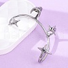 316 Surgical Stainless Steel Cuff Earrings EJEW-E300-26P-01-4