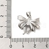 Brass Micro Pave Clear Cubic Zirconia Pendants FIND-Z041-02P-3