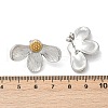 304 Stainless Steel Two Tone Stud Earrings EJEW-S265-09GP-5