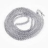 Electroplate Glass Beads Strands EGLA-S195-02C-01-2