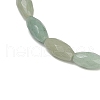 Natural Green Aventurine Beads Strands G-U018-M01-01-3