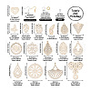 Biyun DIY Filigree Dangle Earring Making Kits DIY-BY0001-33-2