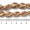 Handmade Porcelain Beads Strands PORC-B002-15A-4