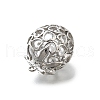 Brass with Cubic Zirconia Pendants KK-E792-08P-2