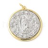 Brass Pendants KK-P294-11G-1