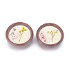 Mother's Day SaddleBrown Porcelain Candles DIY-P009-D12-1