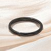 Ion Plating(IP) 304 Stainless Steel Plain Band Rings STAS-I160-E03-EB-2