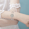 GOMAKERER 6Pcs 2 Colors Brass Bangle Makings FIND-GO0002-78-7