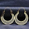 304 Stainless Steel Pendants Boho Earrings EJEW-B042-10G-1