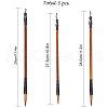 Chinese Calligraphy Brushes Pen AJEW-PH0016-45-2