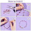 SUPERFINDINGS 20Pcs 2 Colors Eco-Friendly Brass Watch Band Clasps KK-FH0007-67-3