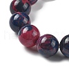 Natural Multi-Color Agate Beads Strands G-A261-B09-14mm-4