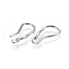 Brass Earring Hooks KK-L177-39P-2