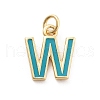 Rack Plating Brass Pendants KK-C065-03W-G-1