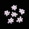Handmade Lampwork Bumpy Beads Strands LAMP-T021-25B-1