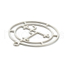 Tarnish Resistant 304 Stainless Steel Sigil of Lilith Pendants STAS-P201-04P-3