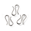 304 Stainless Steel S-Hook Clasps STAS-U051-05P-1