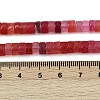 Dyed Natural Agate Beads Strands G-U030-B01-04-5