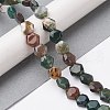 Natural Indian Agate Beads Strands G-K359-C14-01-2