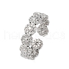 304 Stainless Steel Open Cuff Ring for Women RJEW-Z083-01P-4