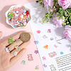 SOFPLATE 11 Styles Transparent Resin Decoden Cabochons RESI-SP0001-11-3