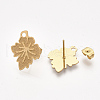 304 Stainless Steel Stud Earring Findings X-STAS-S079-63A-1