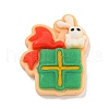 Christmas Opaque Resin Decoden Cabochons RESI-U006-01C-1