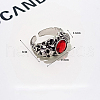 Retro Alloy with Resin Adjustable Cuff Rings FS-WG49C80-08-1