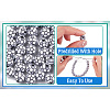  100Pcs Craft Style Acrylic Beads MACR-TA0001-35-2