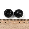 Spray Painted Wood Beads WOOD-F017-05D-3