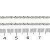 Brass Singapore Chains Necklaces for Women NJEW-D302-36P-4