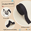 5 Yards Polyester Ribbon OCOR-WH0078-176A-4