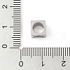Tarnish Resistant 201 Stainless Steel European Beads STAS-M058-01K-P-3
