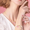 6Pcs 3 Styles Transparent Resin Fruit Pendants FIND-YW0005-65-6