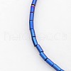 Electroplate Non-magnetic Synthetic Hematite Beads Strands G-J210C-M-3