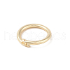 Brass Open Jump Rings KK-S369-01G-05-1