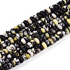 Natural Yellow Turquoise(Jasper) Beads Strands G-T140-82-4