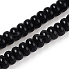 Opaque Spray Painted Glass Beads GLAA-ZX008-8mm-18F-1