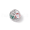 Alloy Rhinestone European Beads MPDL-Q213-14AS-2