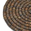 Frosted Natural Bronzite Beads Strands G-K389-C23-01-3
